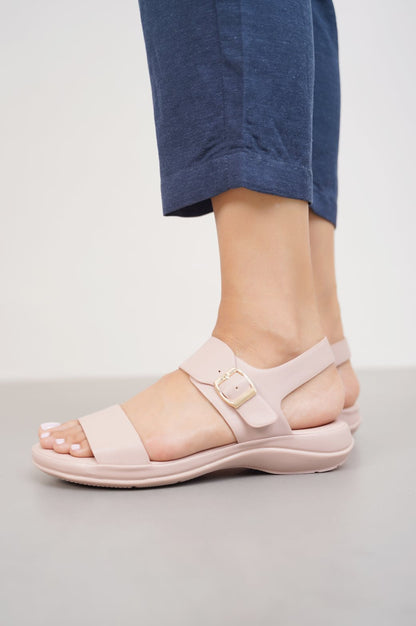 BUCKLED MAMA SANDALS